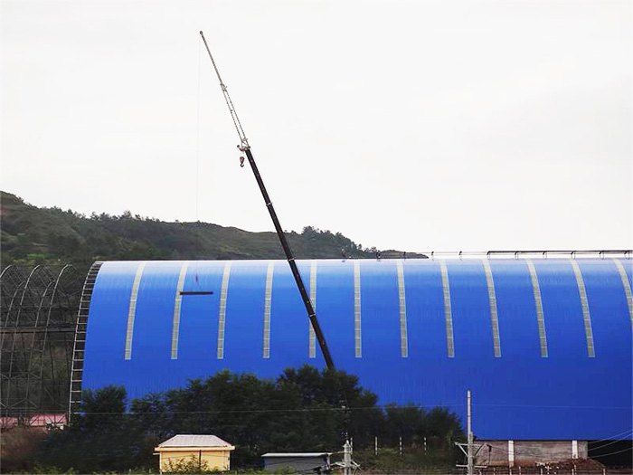朝阳煤棚网架工程